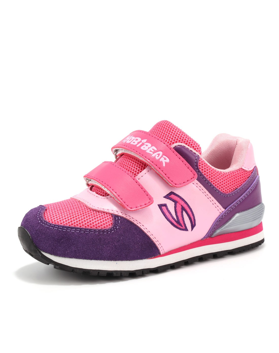 哈比熊童装童鞋混合专场-女童粉红/紫时尚运动鞋