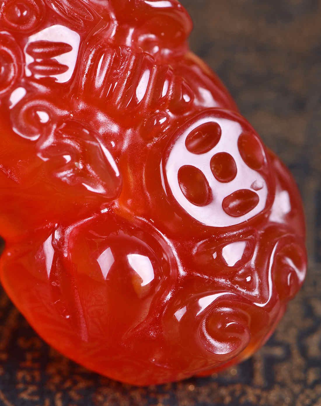 首发 情侣款招财旺财红玛瑙貔貅套组项链附证书