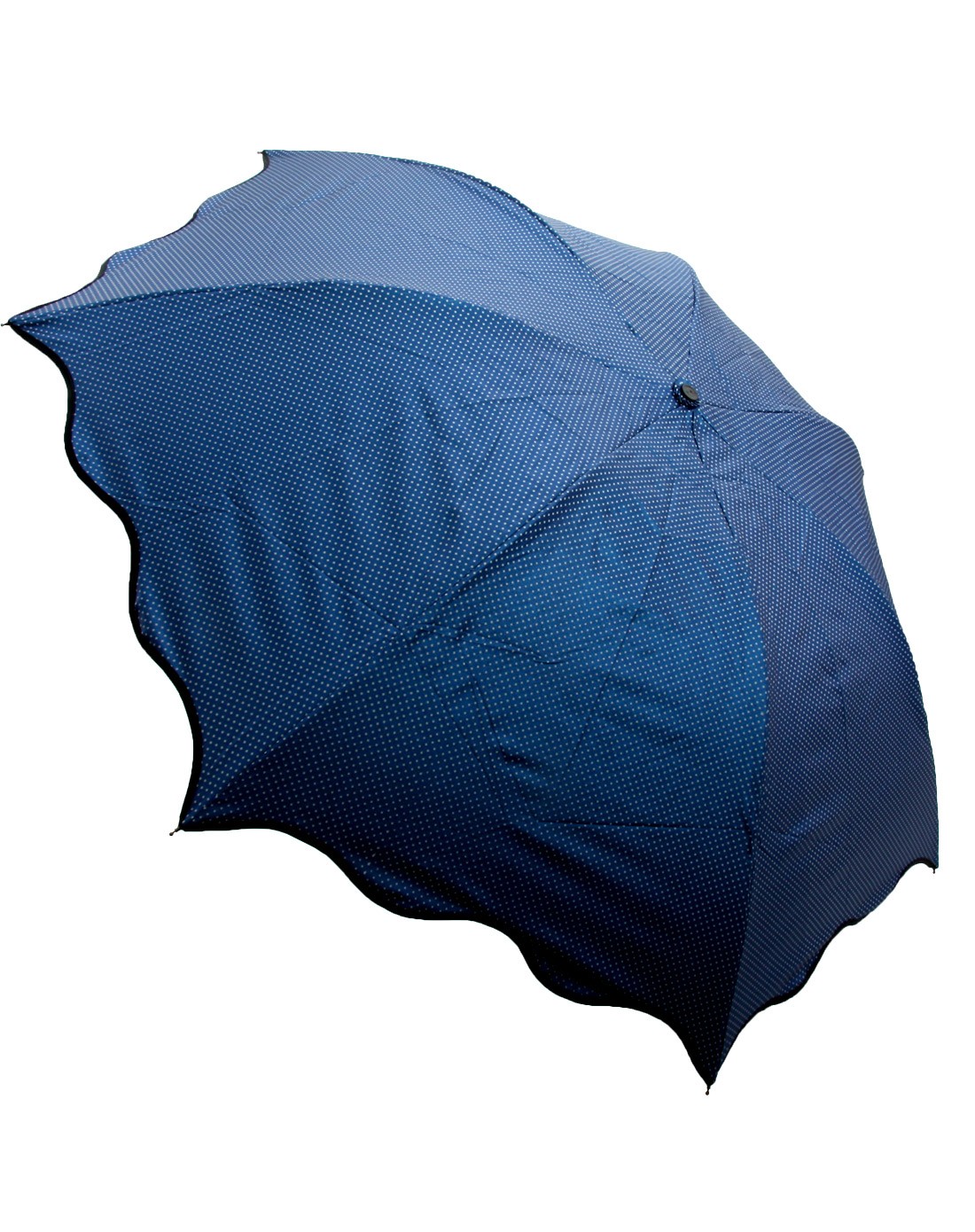 浪漫樱花 波点 防紫外线 晴雨两用 防晒伞 紫蓝系 颜色随机