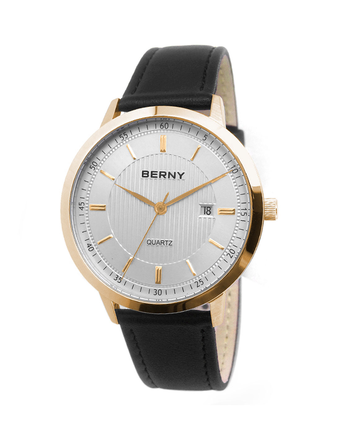 伯尼berny手表专场-berny石英表2668m-y-b白面男表
