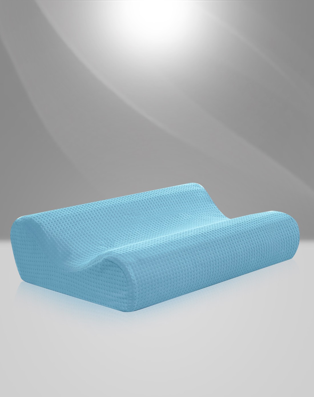 latex系天然乳胶枕(柔和蓝)