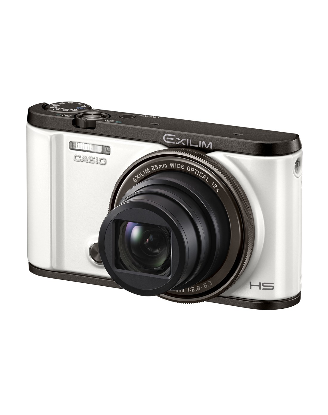 > 卡西欧ex-zr3500we白数码相机