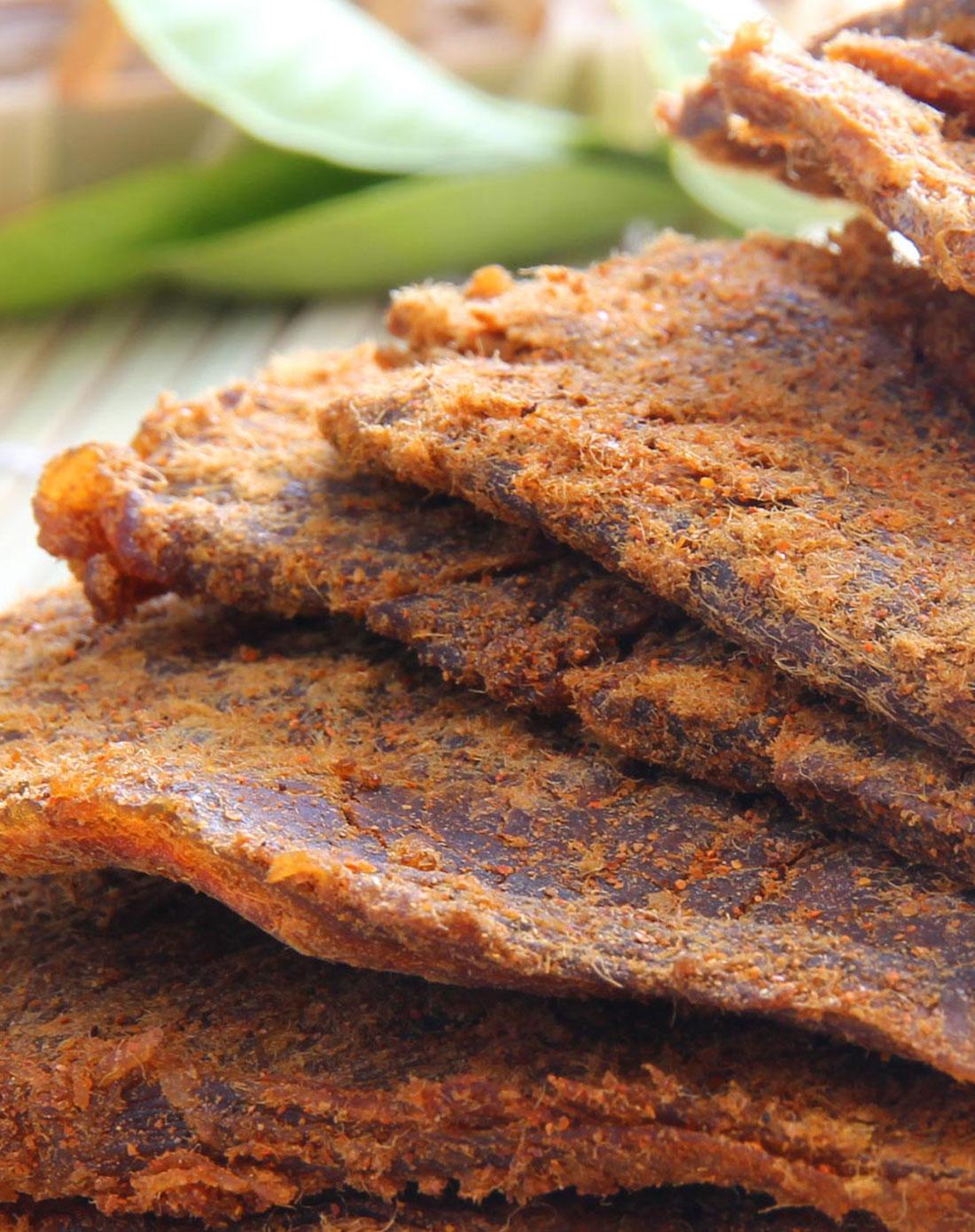 [纯真牛肉]香辣牛肉干100gx3袋