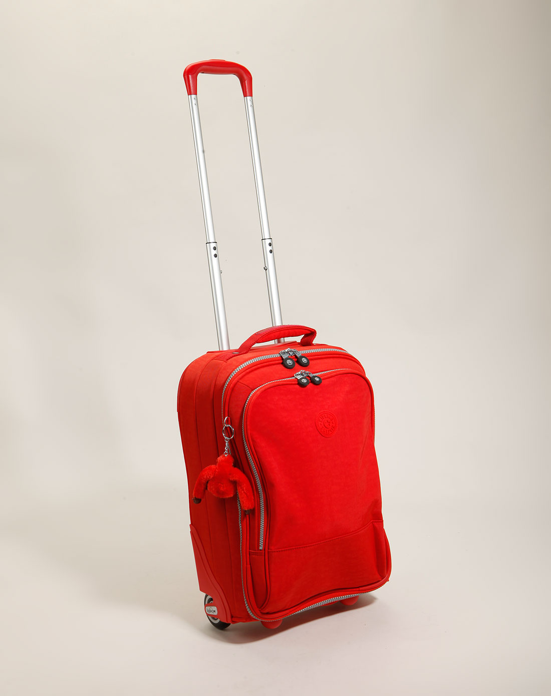 kipling箱包专场-深橘红色时尚拉杆箱