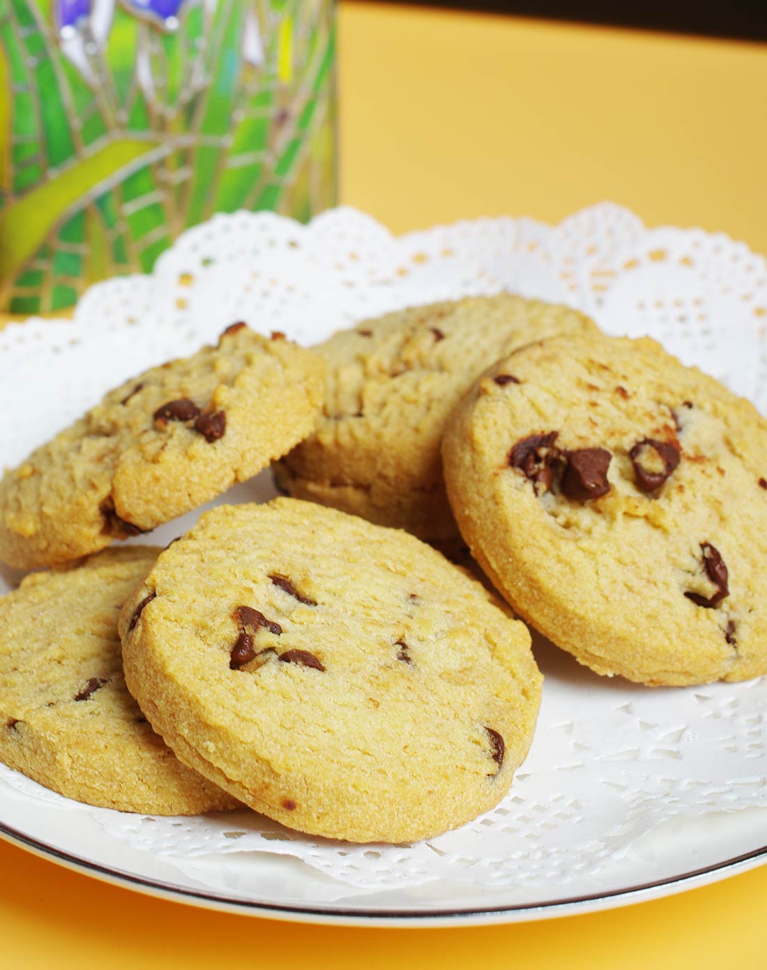 英国 丘吉尔蝴蝶花巧克力碎曲奇饼