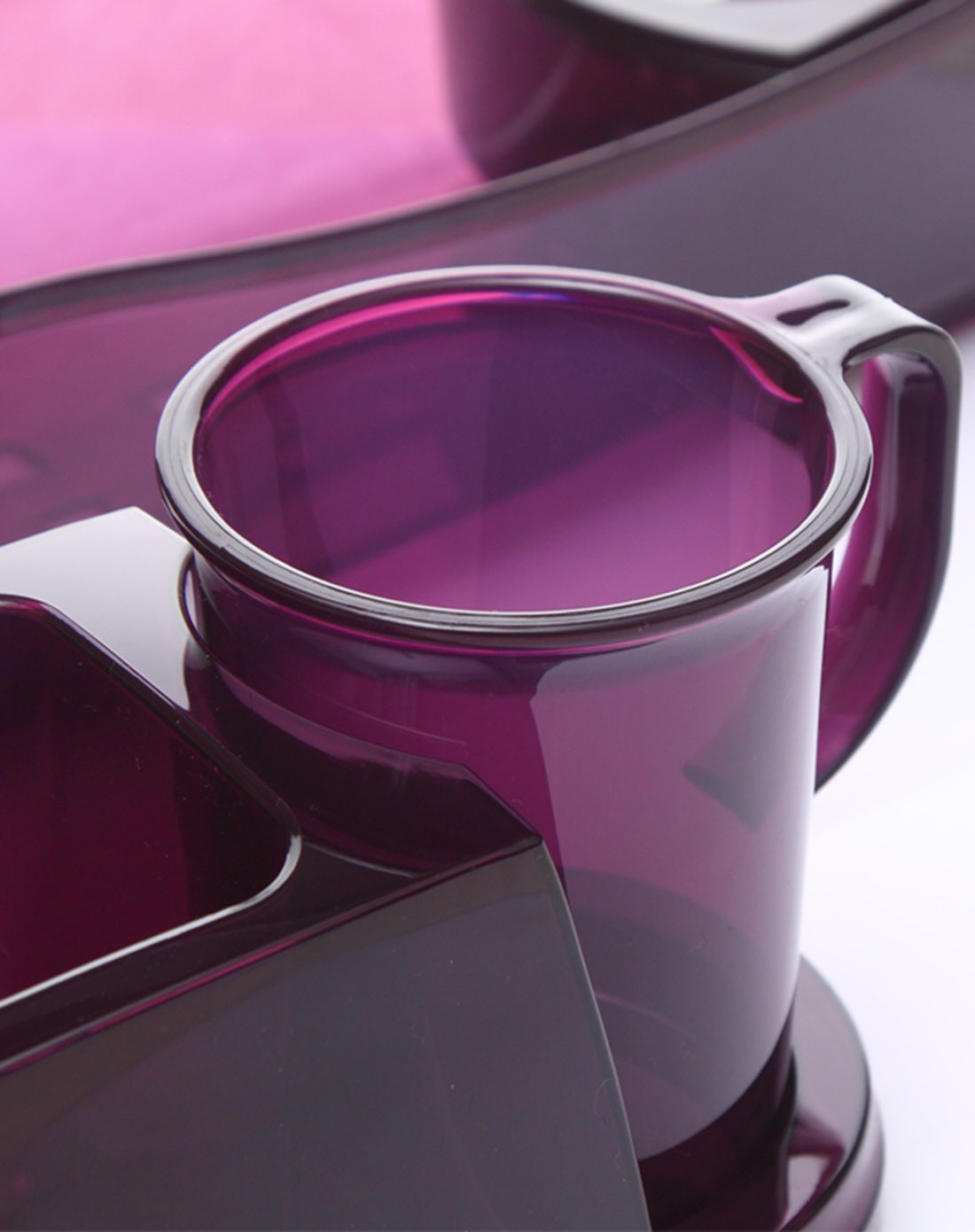 洗簌收纳组合 琉璃紫