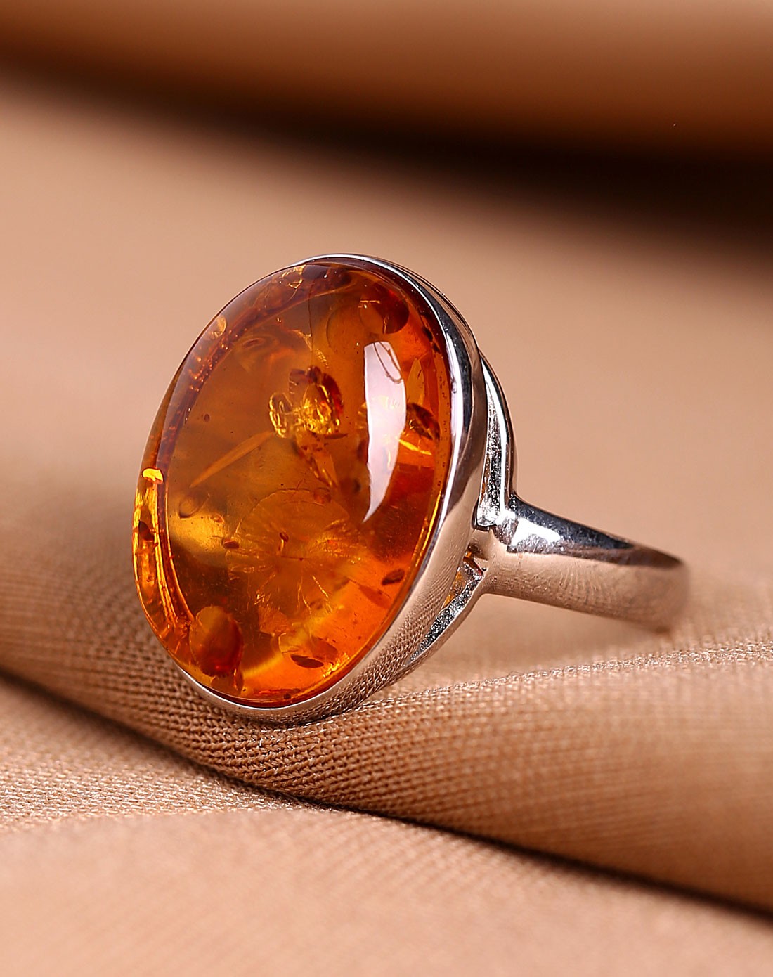 hwsa琥珀独家星空璀璨天然火珀戒指附证书a1504d0030_唯品会