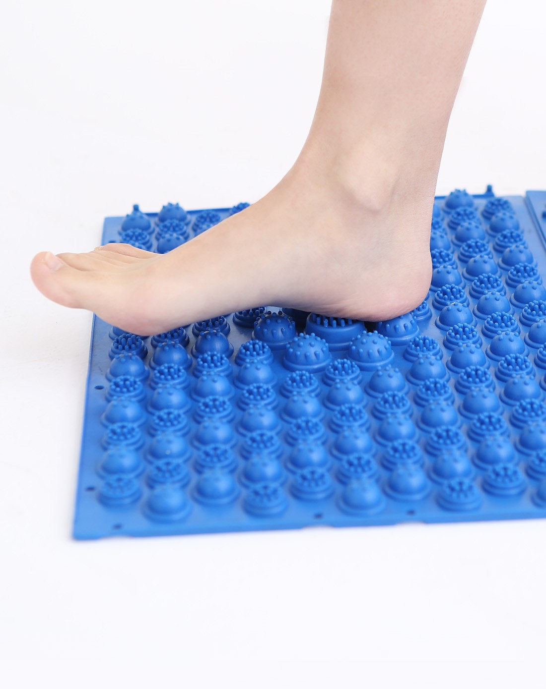 韩版高品加厚加宽加硬足底按摩垫/压指板(蓝色)
