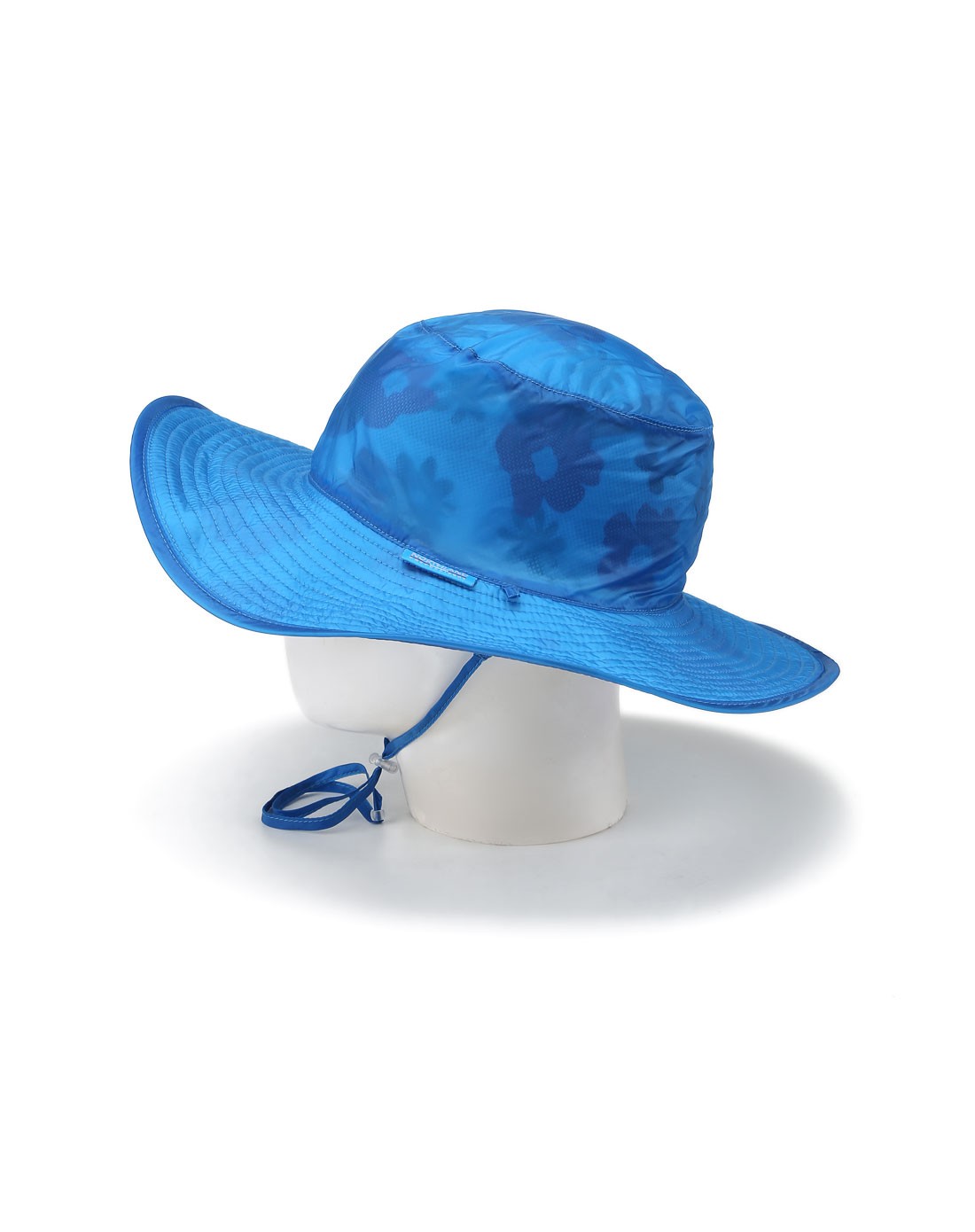 轻便个性 女款天蓝色大檐帽子 时尚防晒