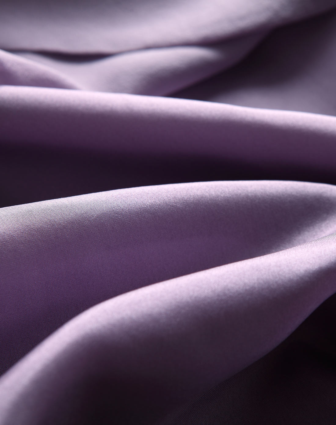 女暗紫真丝优雅钉珠短袖裙