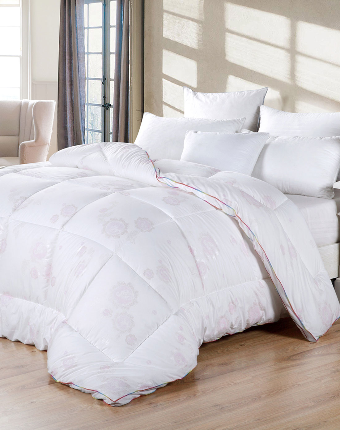 艾维家纺专场-立体龙凤羽丝绒被200*230cm