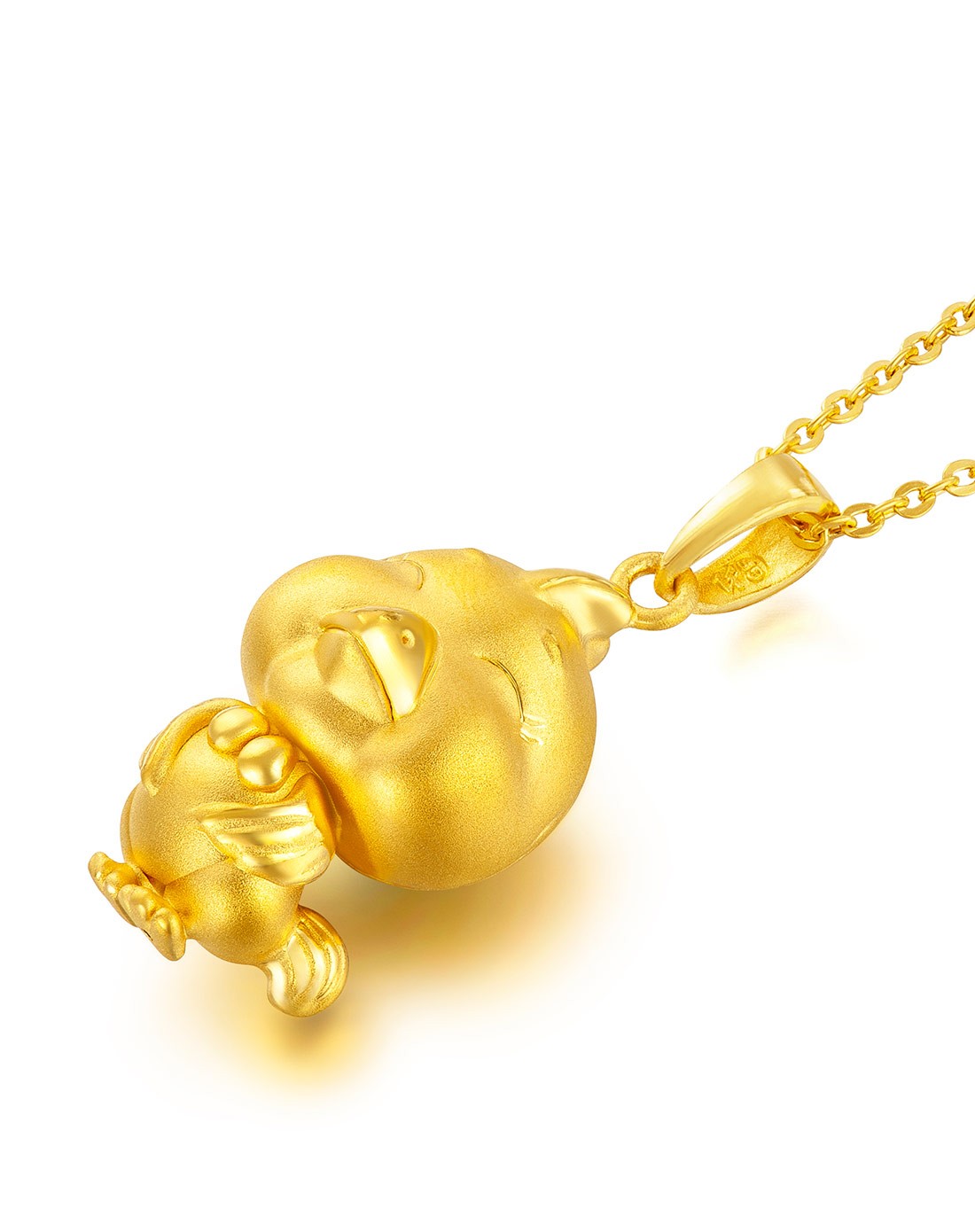六福珠宝lukfook jewellery专场专柜同款足金12生肖立体鸡硬金黄金
