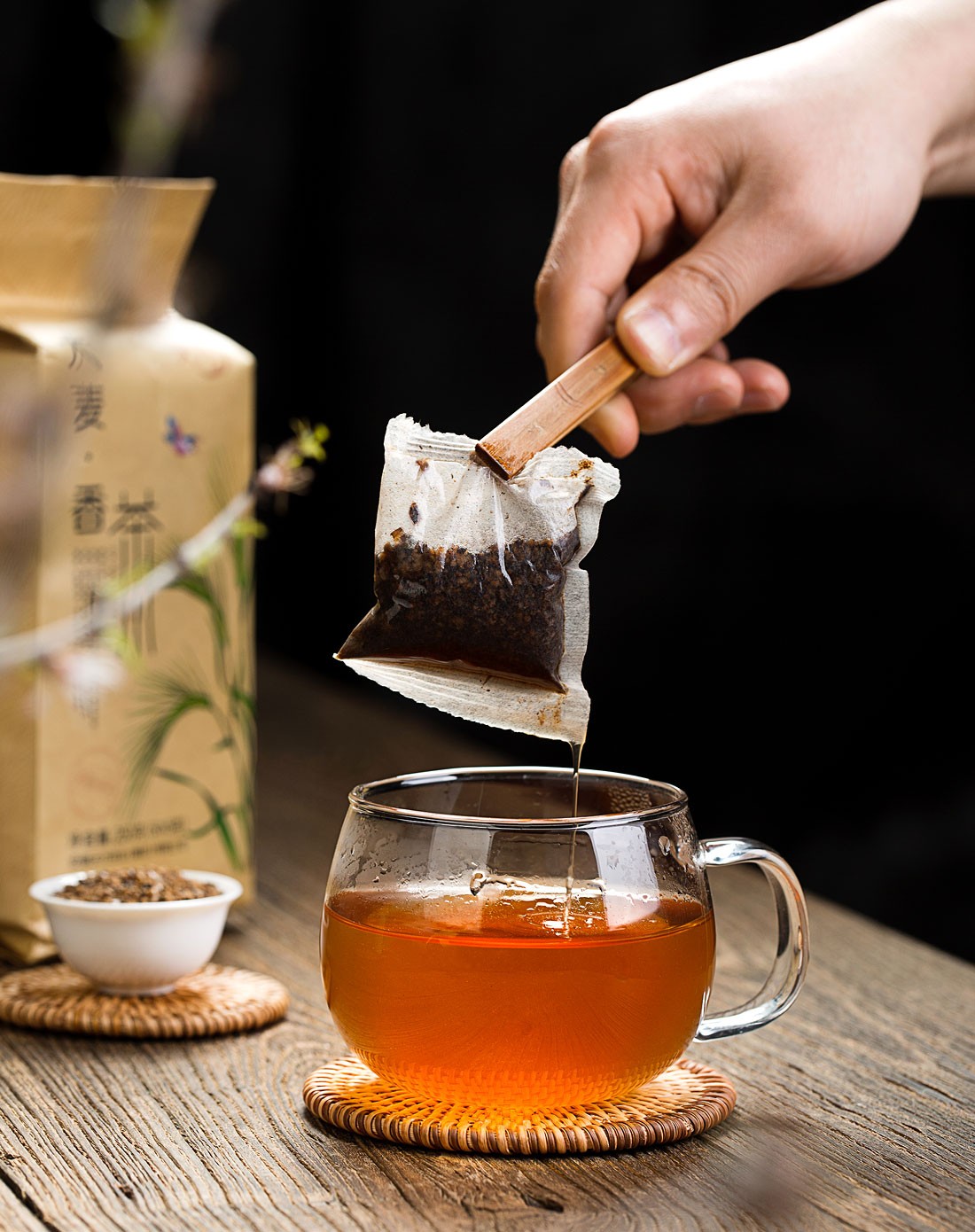 【调理肠胃,帮助消化】天方 大麦香茶袋泡茶250g(50袋*5g)*3袋