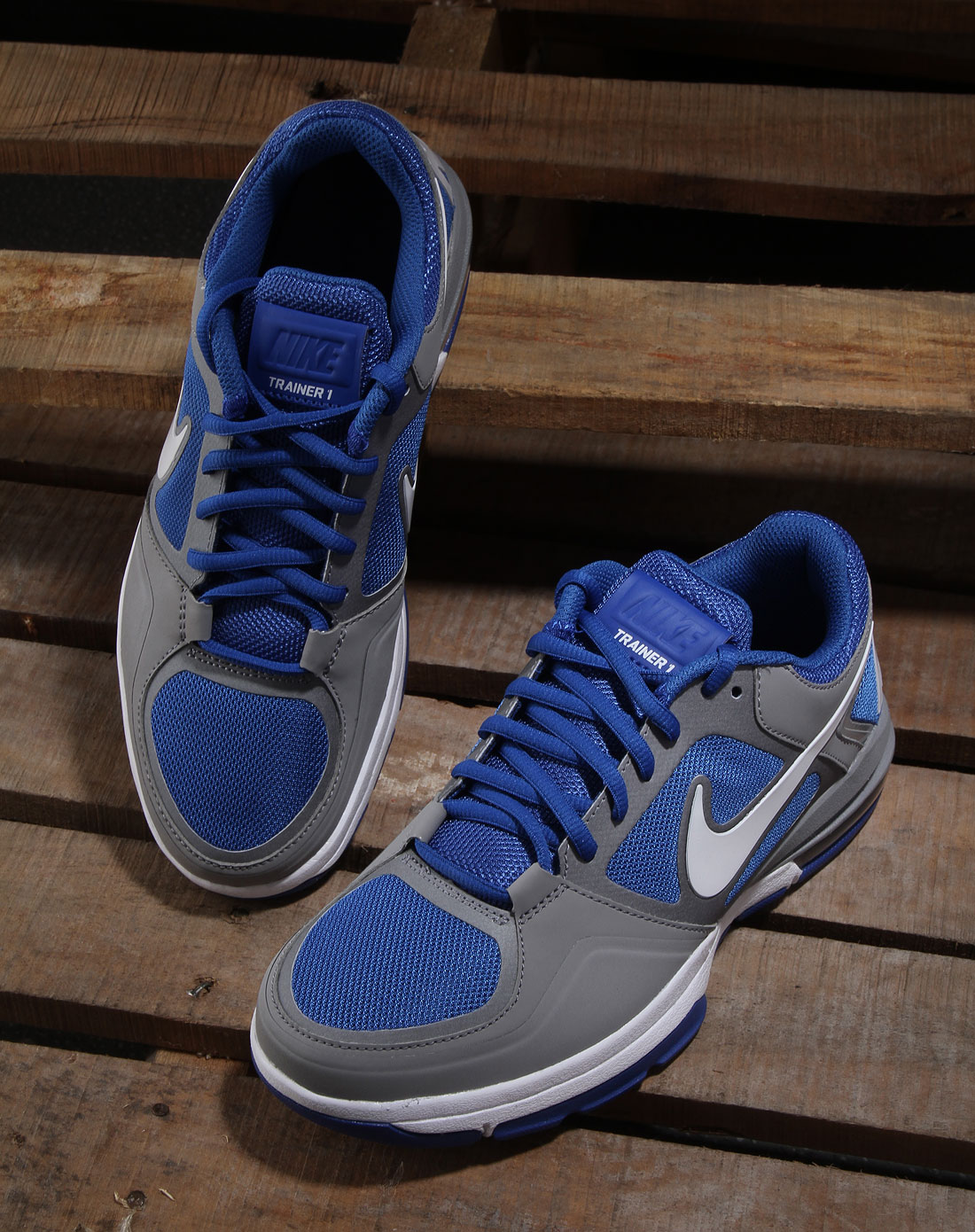 蓝/灰色trainer 1.3 low运动鞋
