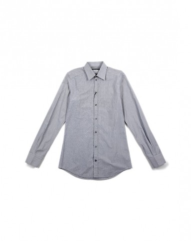 > 男款浅黑/灰色百搭商务长袖衬衫