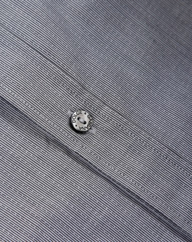 > 男款浅黑/灰色百搭商务长袖衬衫