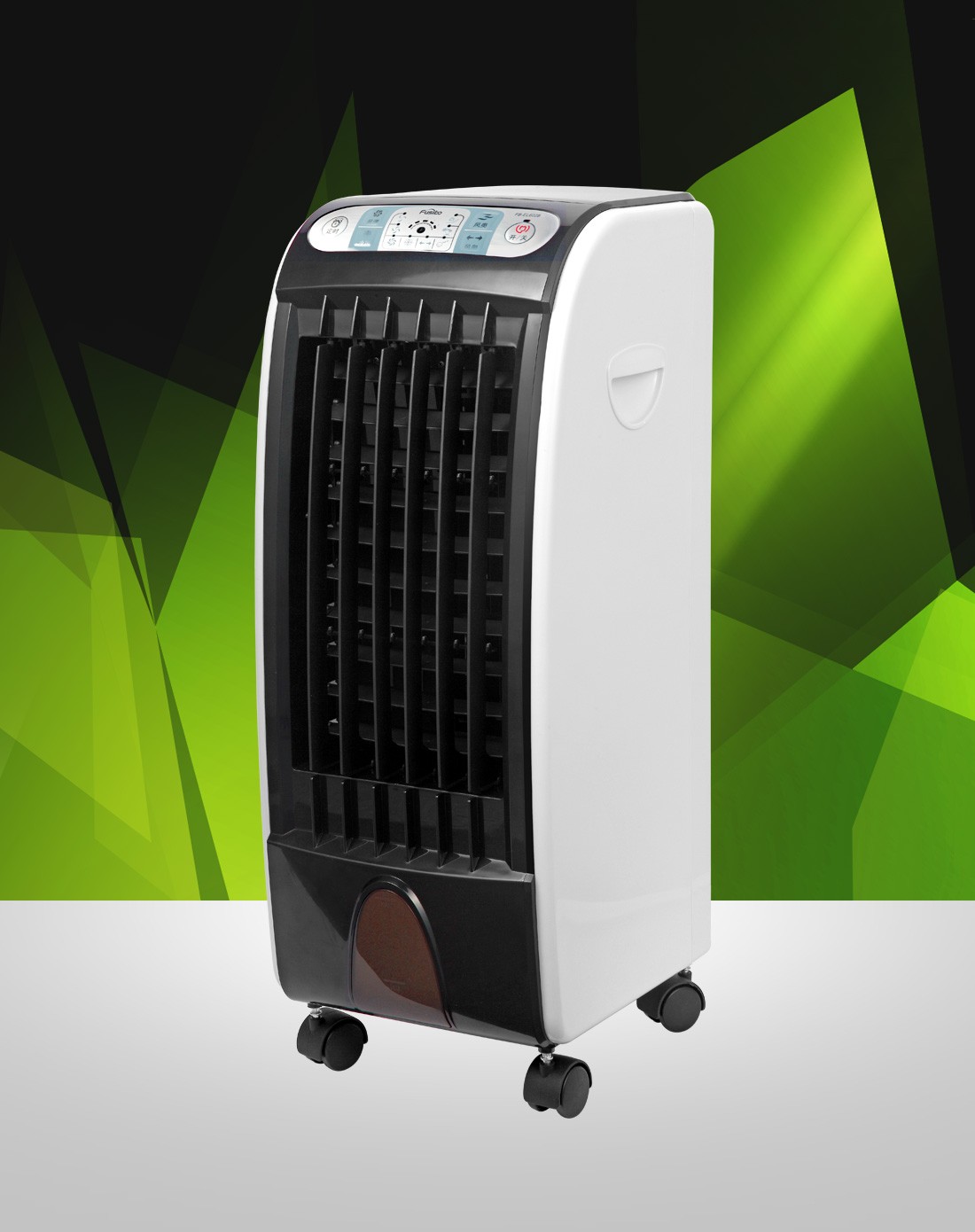 > 富士宝简约立式遥控单冷空调扇