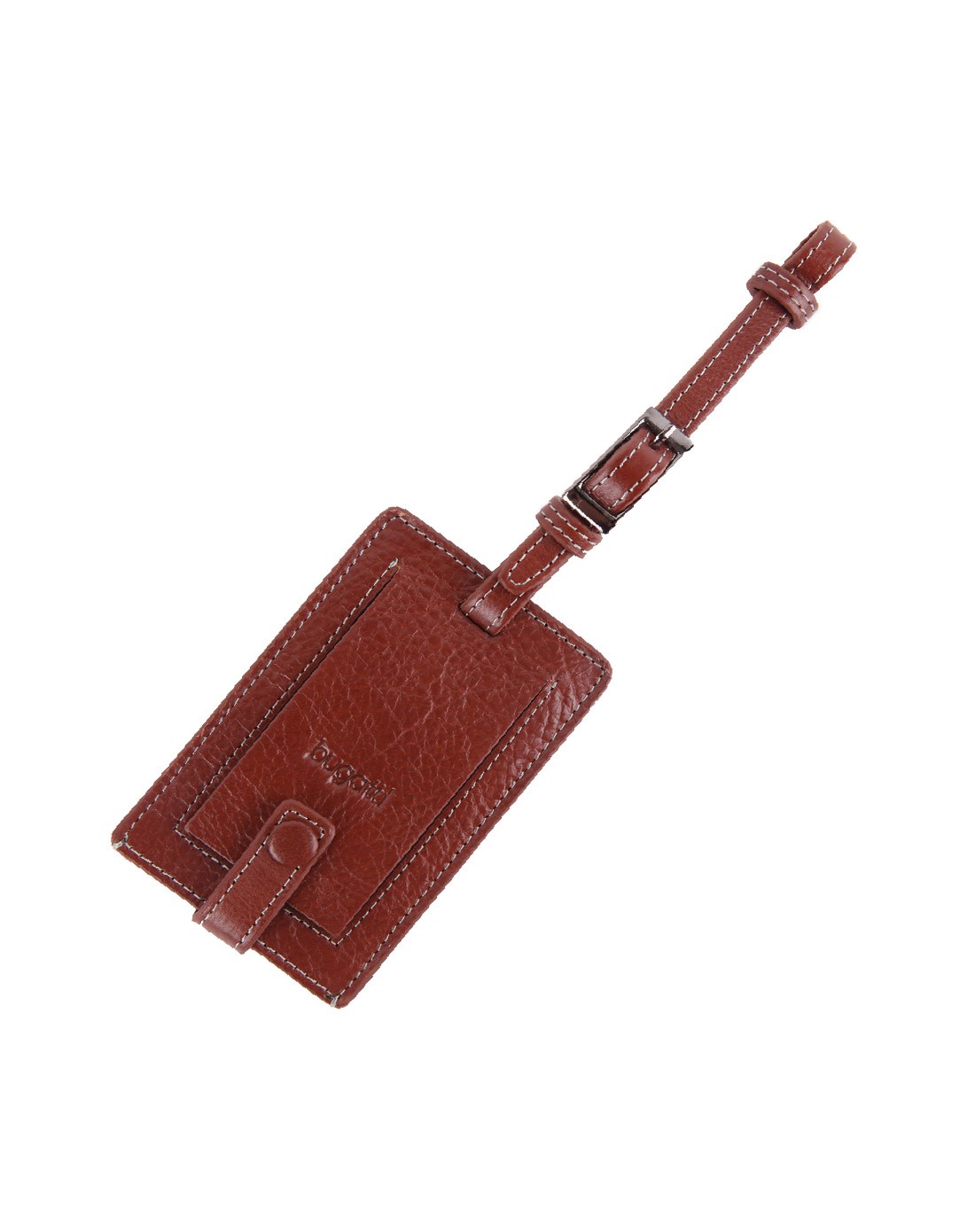 棕色商务休闲牛皮革皮吊牌