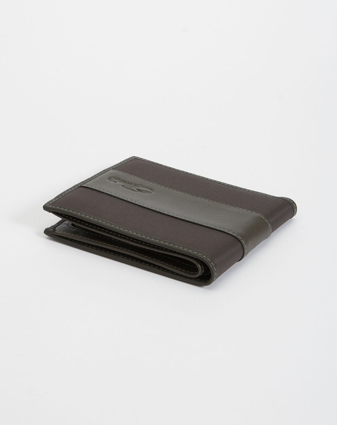 男装深灰色时尚横身钱包
