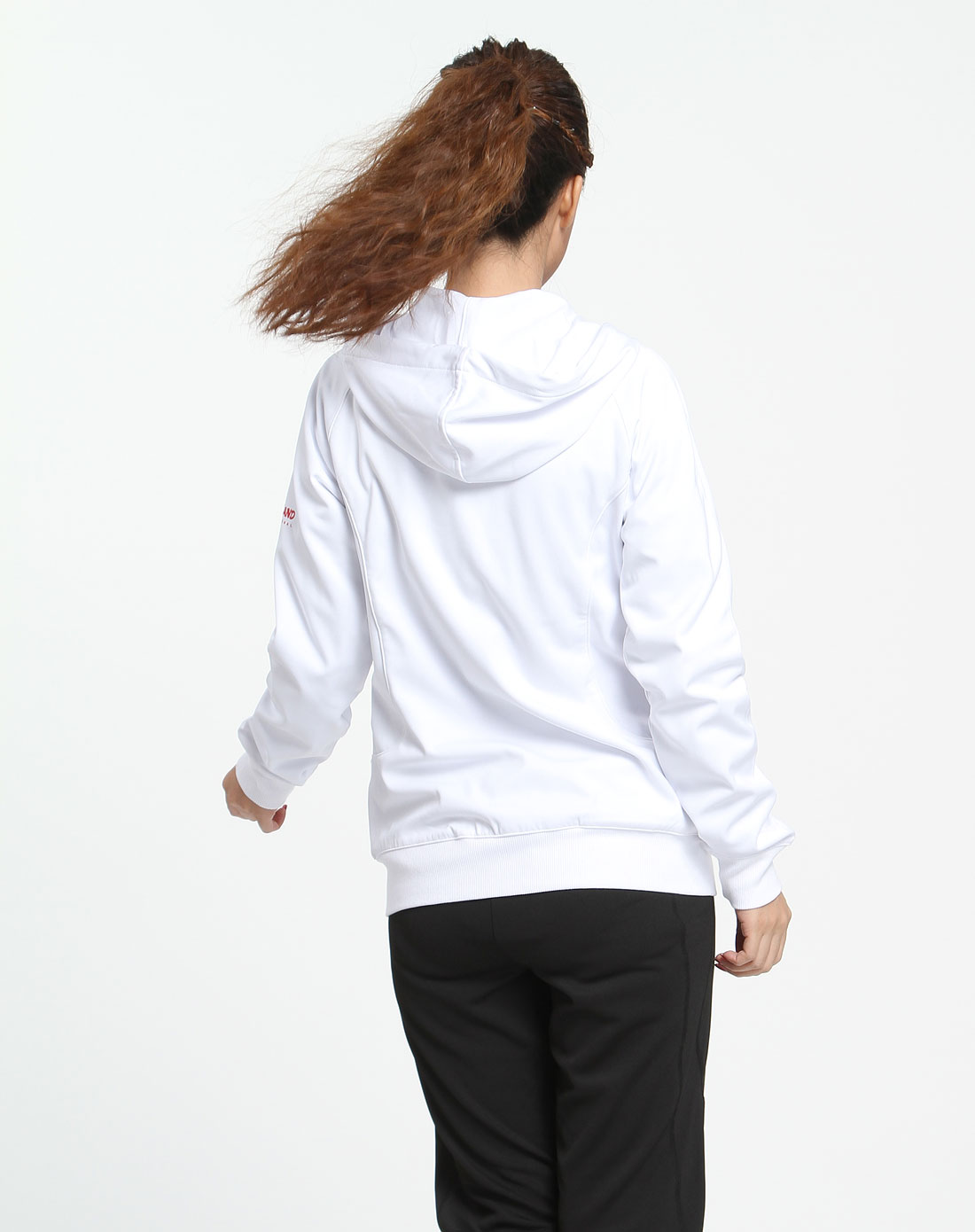 诺诗兰northland专场女款白色连帽长袖卫衣gl10229白色_唯品会