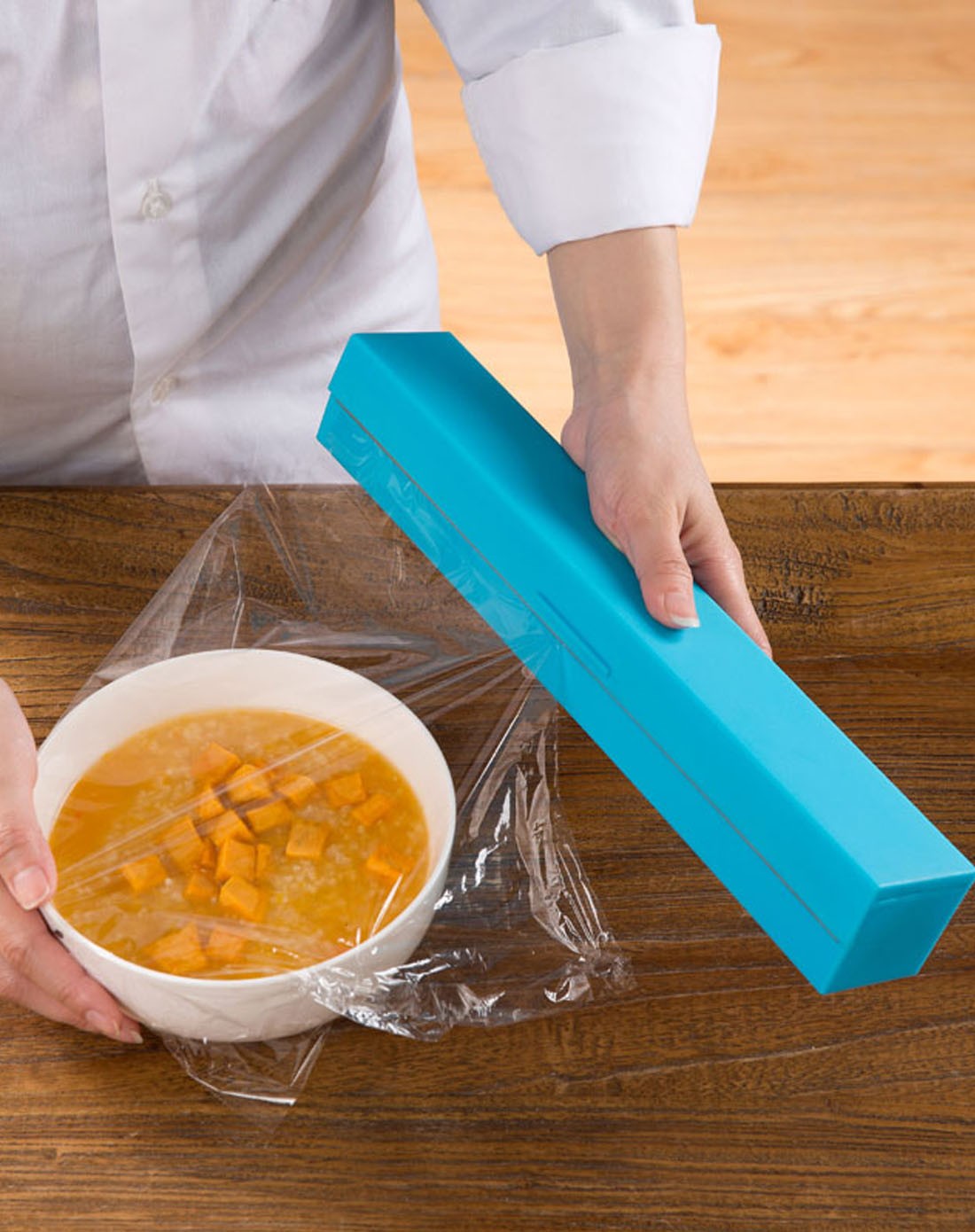 保鲜膜切割盒(蓝)