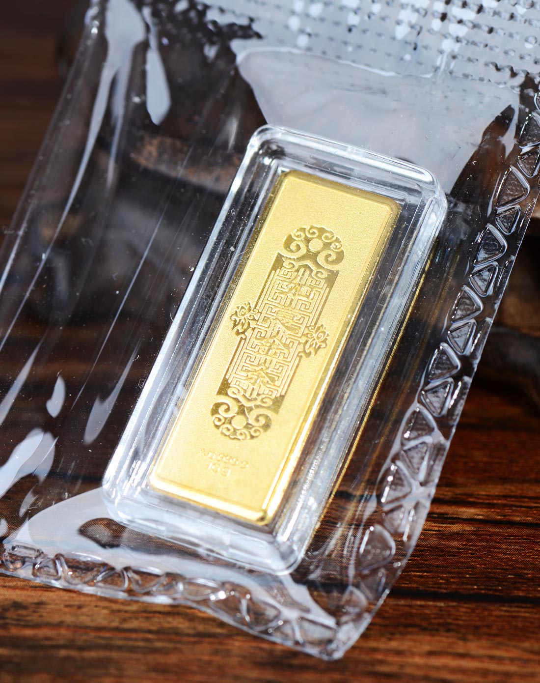 千足金投资金条10克