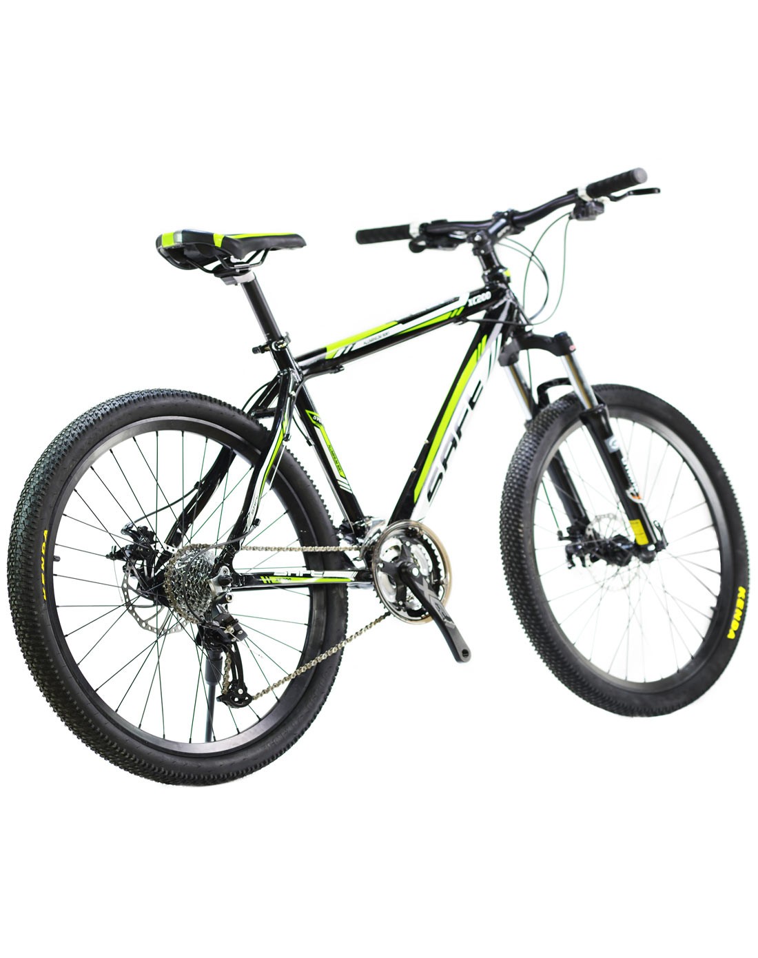 saft赛福特 xc20铝合金架锁死前叉前避震台湾微转27速碟刹山地自行车