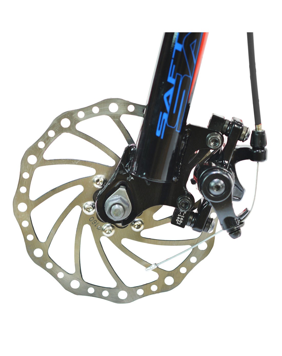 saft赛福特 lfb前后避震21速山地自行车20寸 蓝色