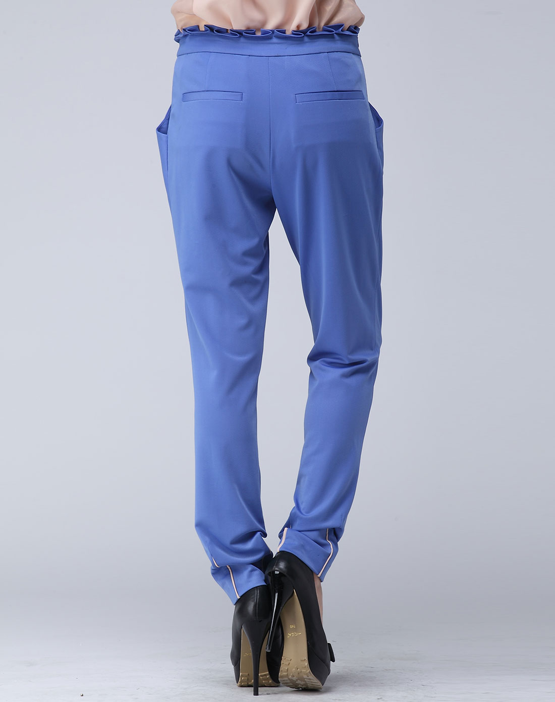 子牧zimmur 女款蓝色裤子