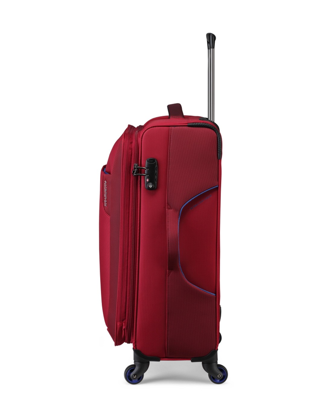 3年全球联保27寸红色万向轮拉杆箱