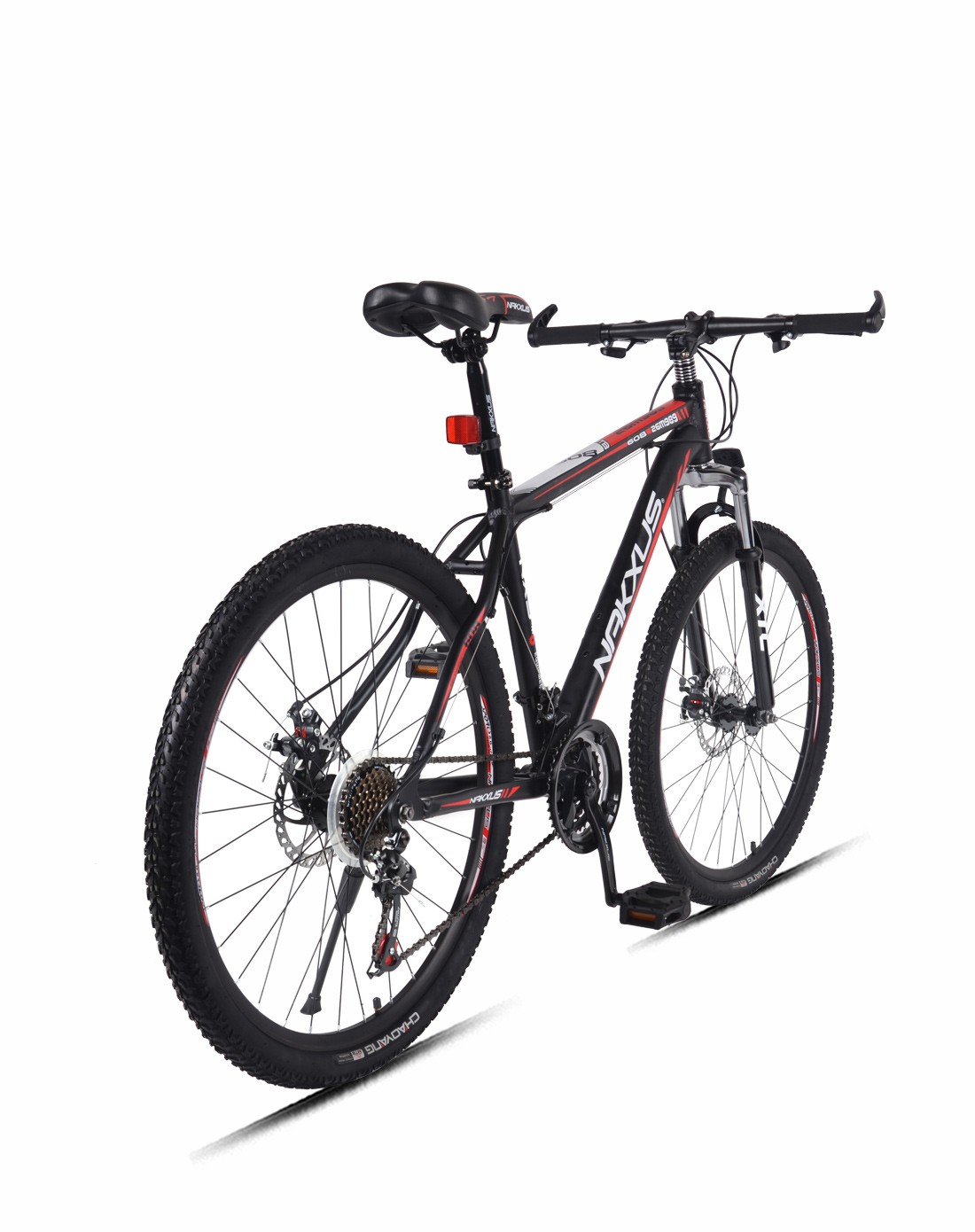 nakxus自行车专场直发货nakxus 26寸哑黑红色shimano ef51 21s变速