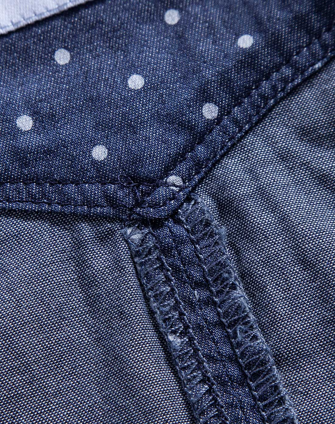 女大童深蓝色背心