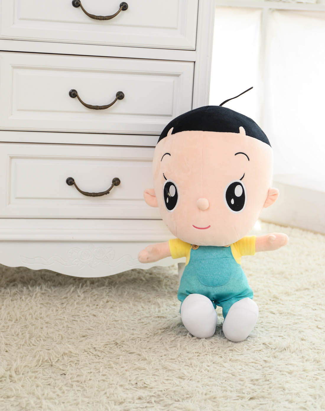 中性彩色大头儿子一家三口套装小号