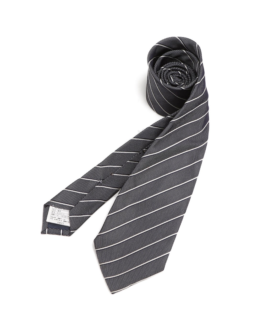 深色商务绅士斜纹领带