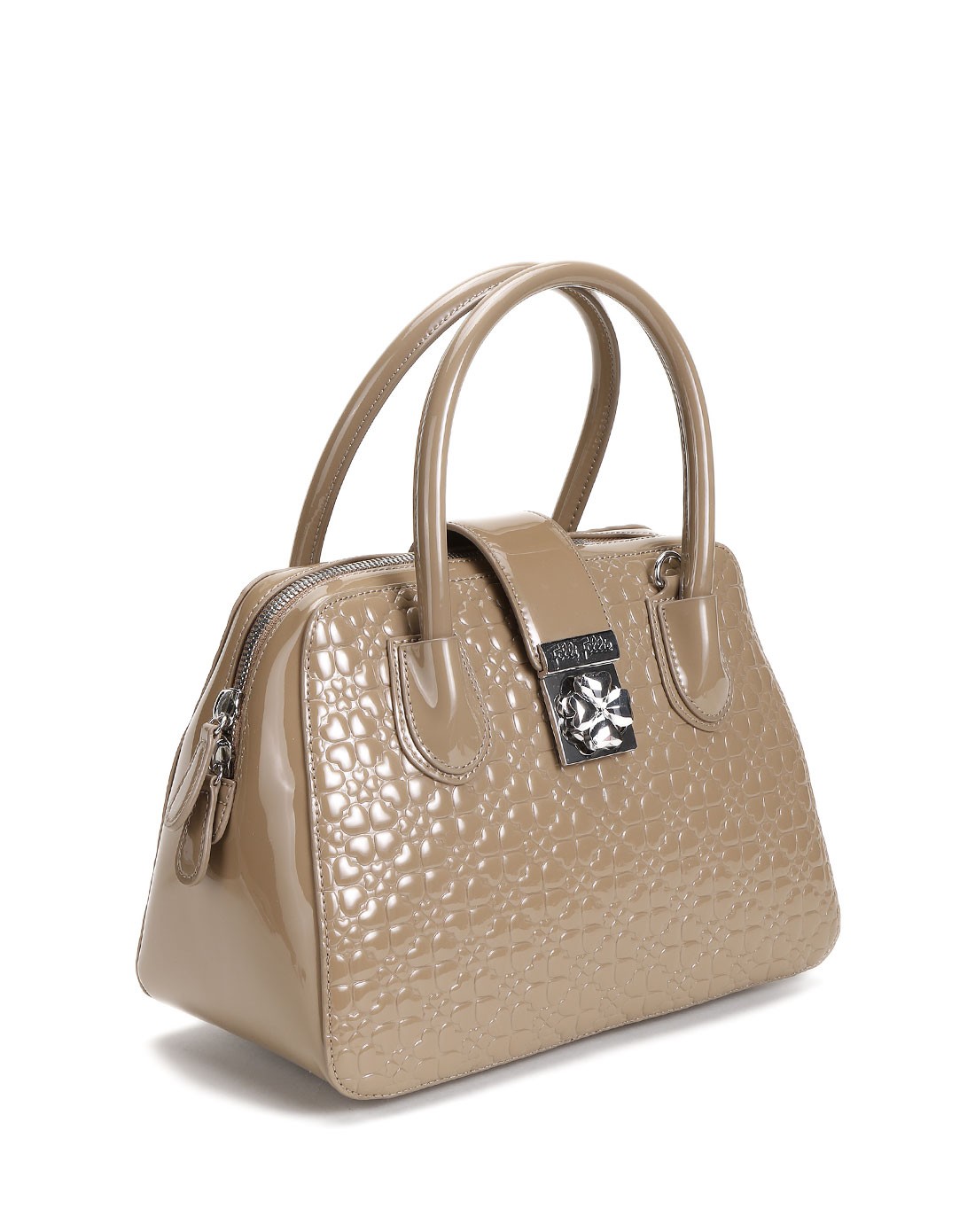 folli follie包包&配饰专场时尚精美手提包 卡其色hb13p047sda_唯品会