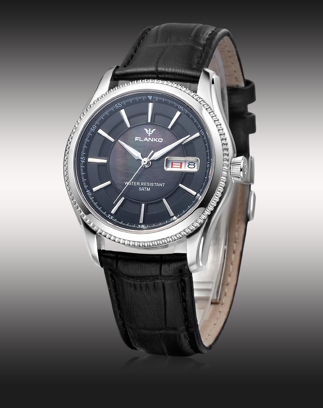 唯品专供 进口全自动机械蓝宝石商务休闲男款