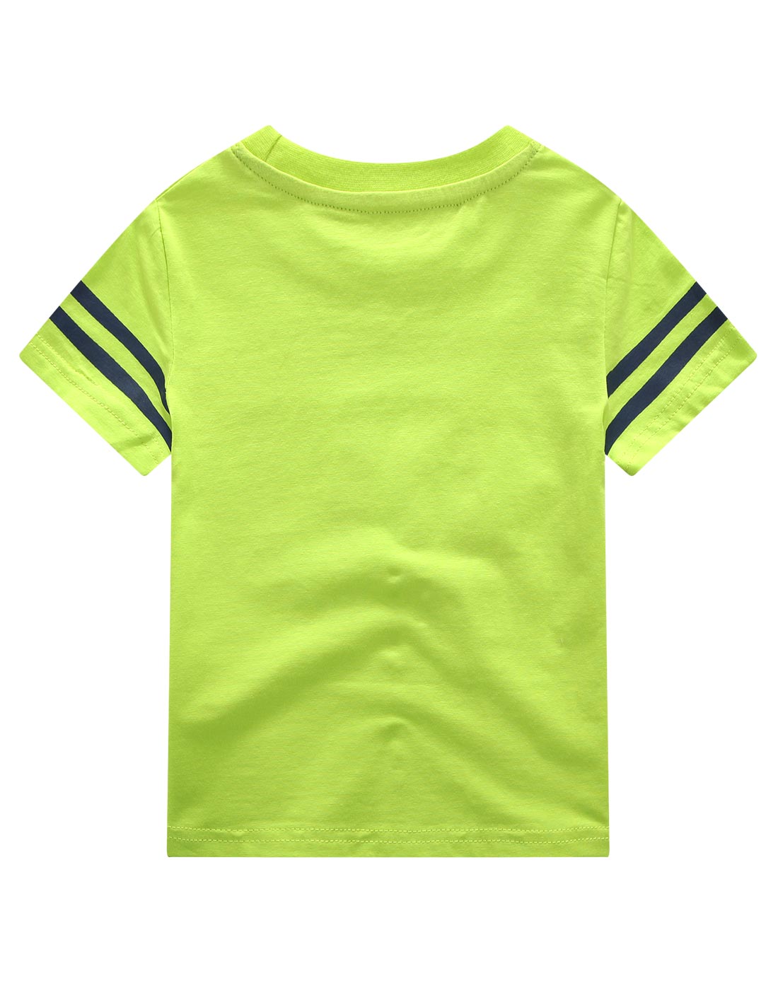 男童芥末绿短袖t恤