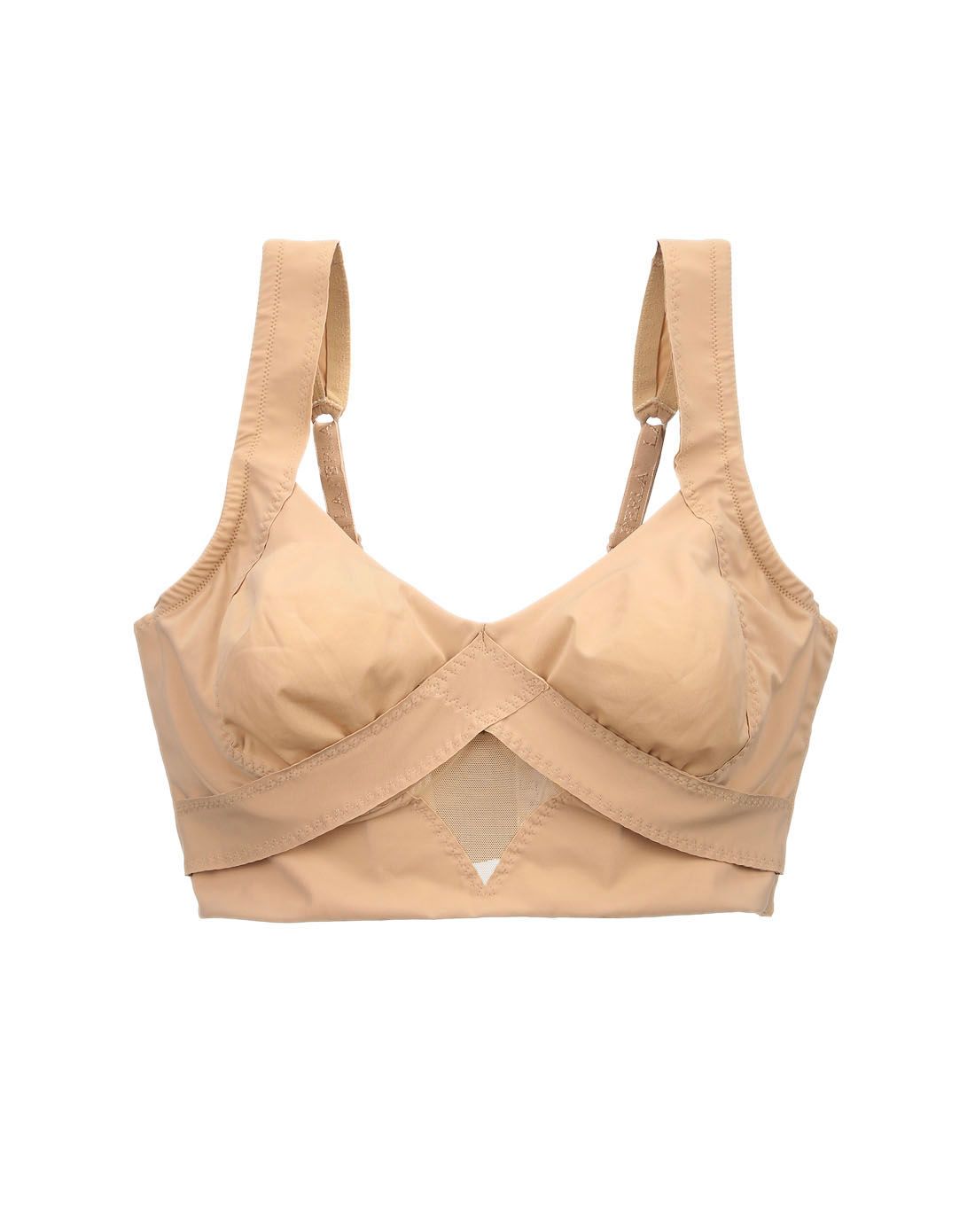 laperla优雅裸肤色简约弹力塑形全罩薄杯文胸