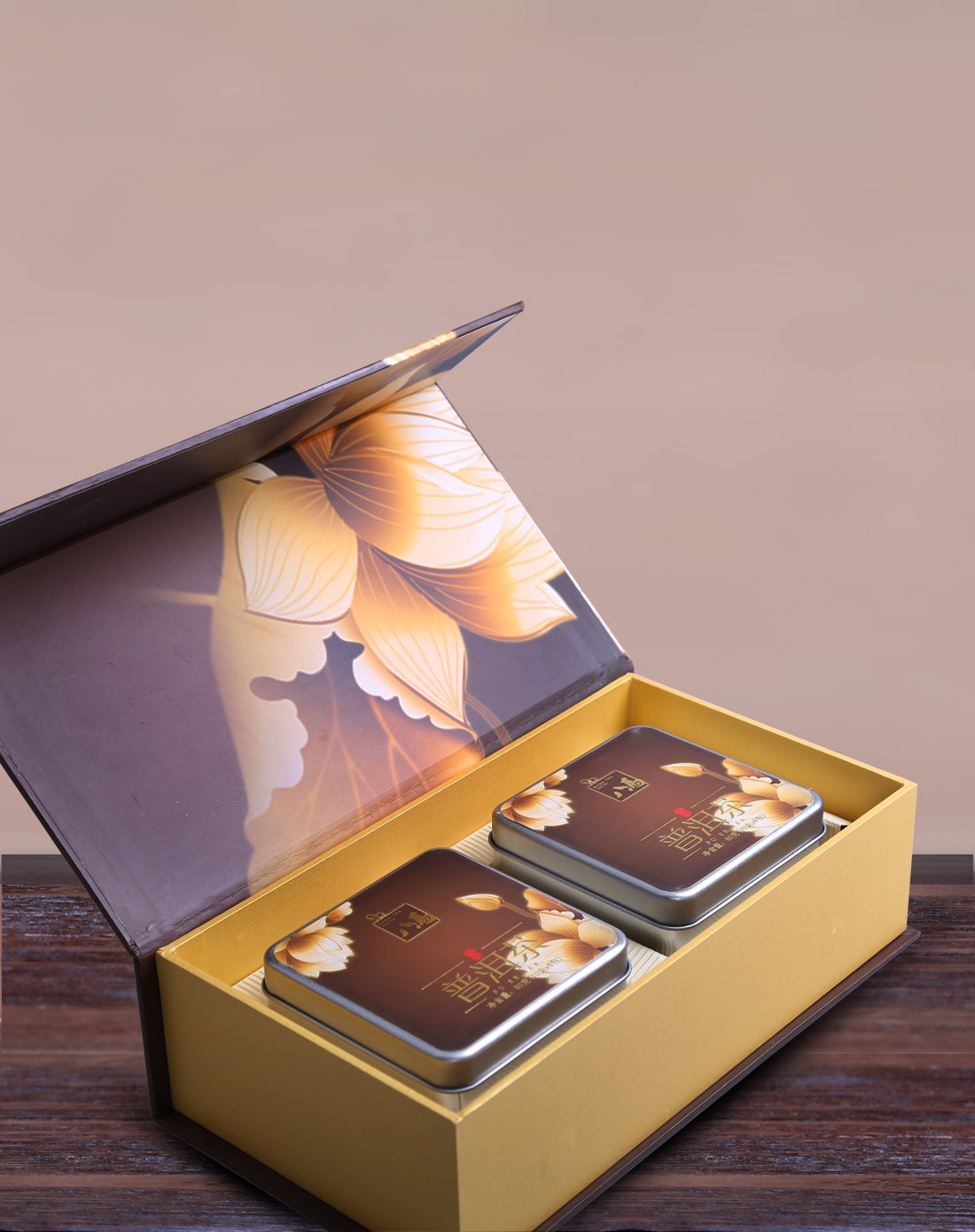 【岁月陈香】花语茗韵普洱 熟普散茶 礼盒120g
