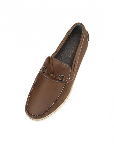 卡其色油磨砂皮休闲简约皮鞋