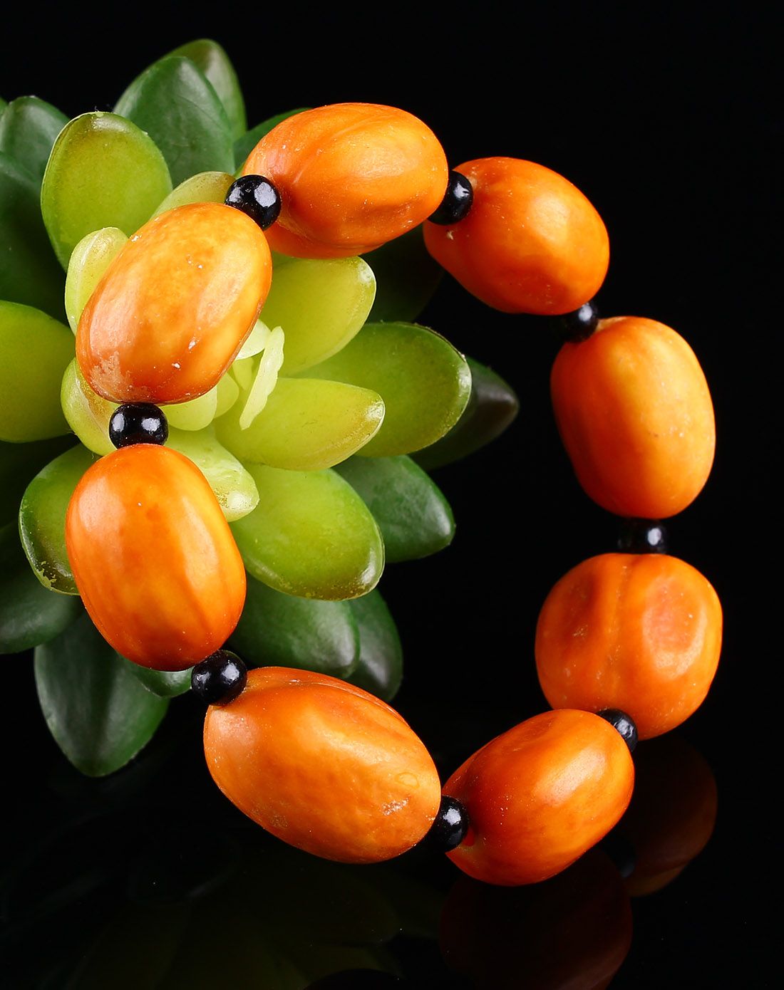 精选蜜蜡果手链