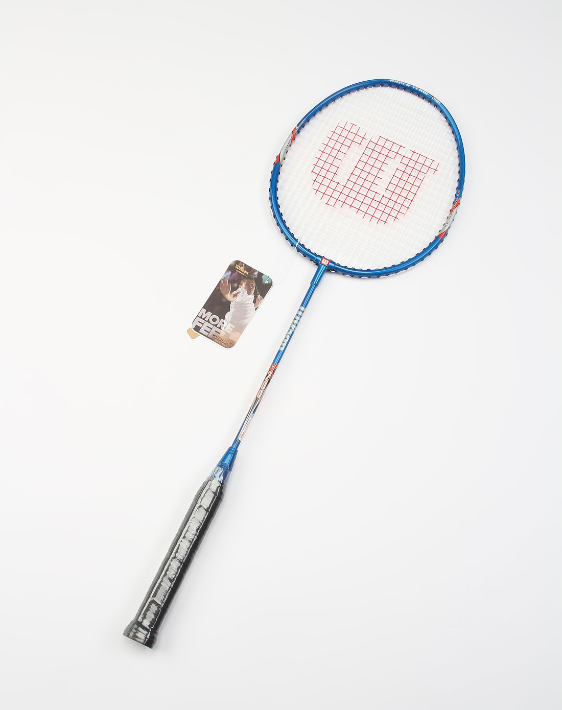 蓝色hyper team 200羽毛球拍(带线)