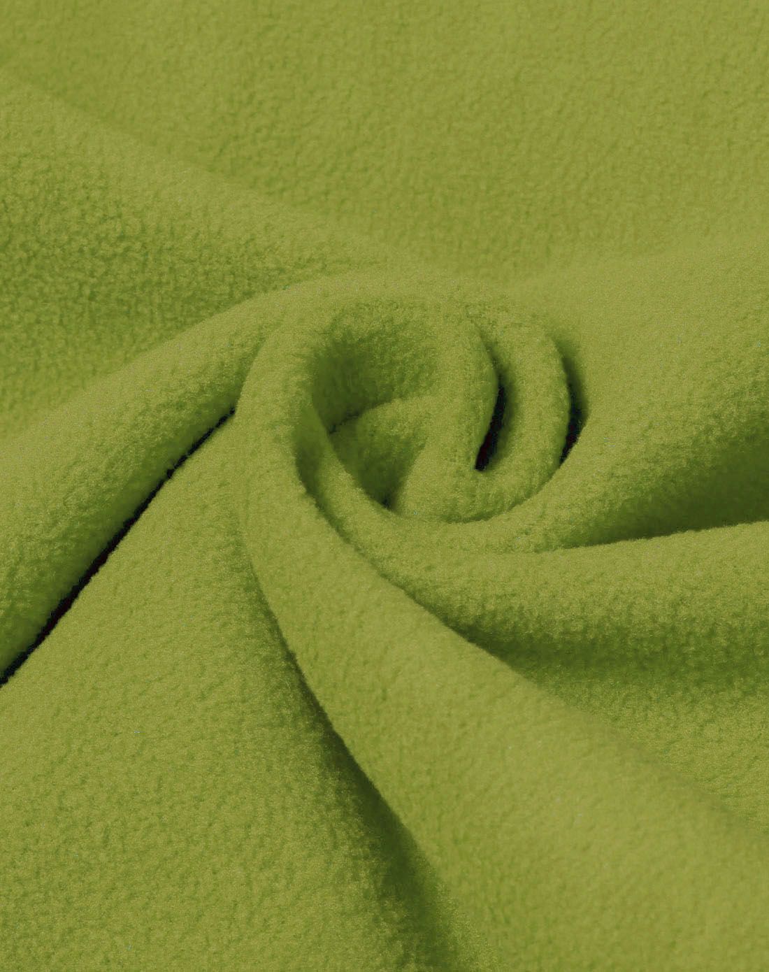 聚热保暖套头 男款枯草绿抓绒衣 防风抗静电