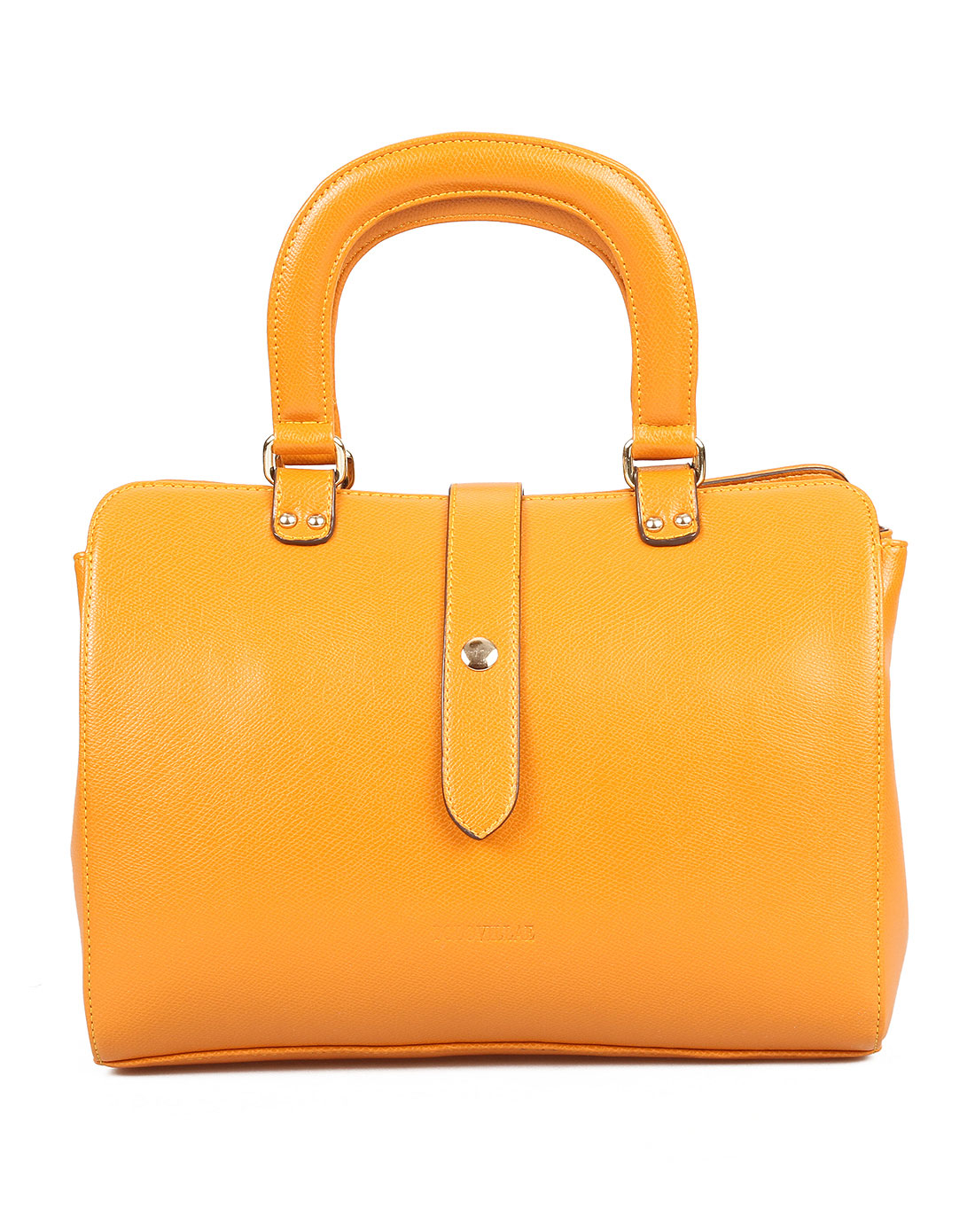 保罗威特polo villae箱包专场-简约时尚手拎黄色女包