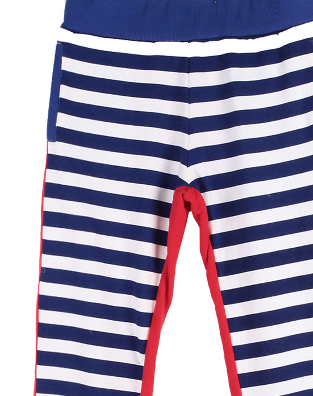 大红色海军裤子