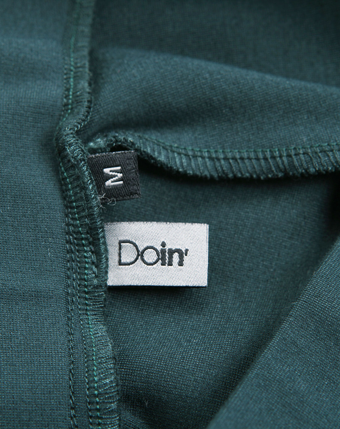 深墨绿色时尚长裤