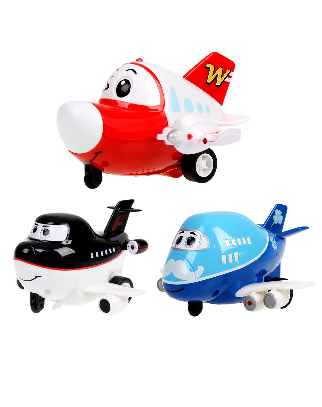 环奇《云奇飞行日记》系列q版惯性飞机-云奇 黑麟 隆叔