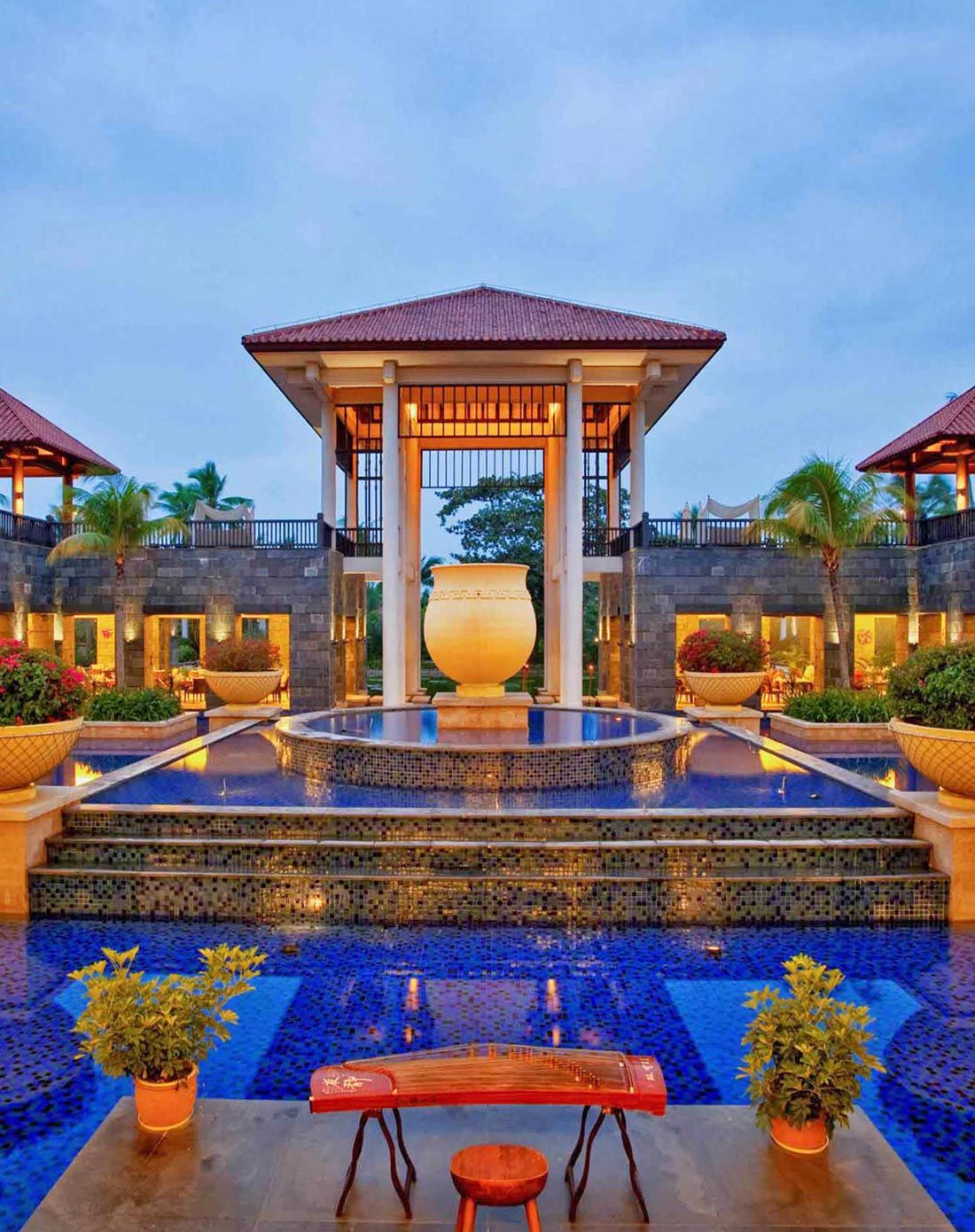 三亚悦榕庄泳池别墅2晚 每日2份早餐 机场接或送机一次 双人spa 下午