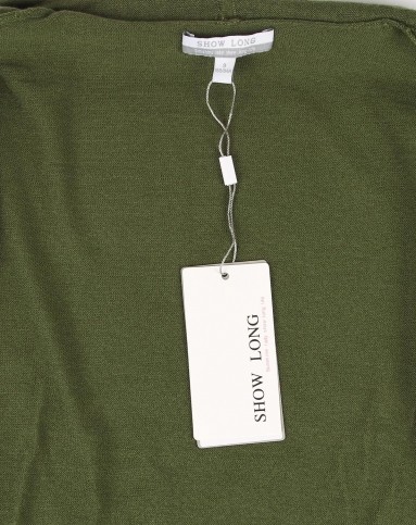 墨绿简约休闲时尚羊毛开衫