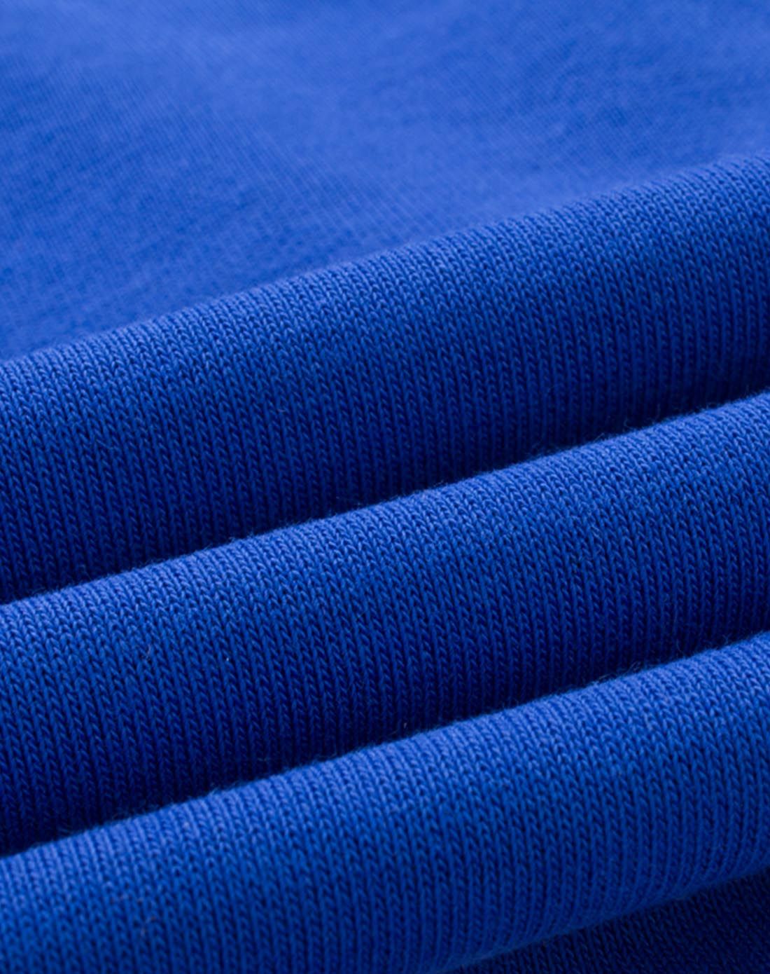 男童彩蓝色连帽卫衣两件套装